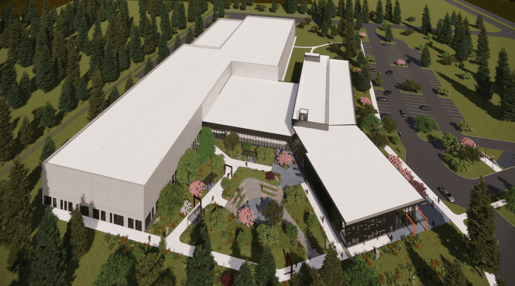 Artist’s rendering of the new North American facility