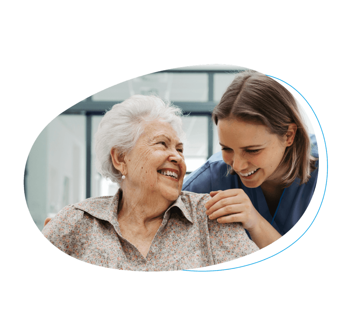 Older woman and young woman