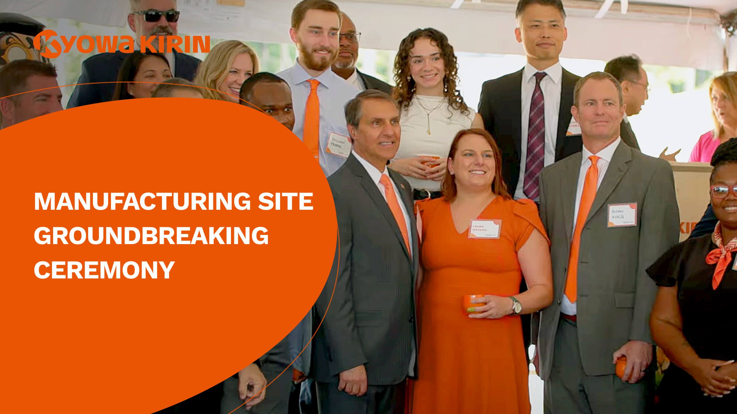 Group photo at the ceremony