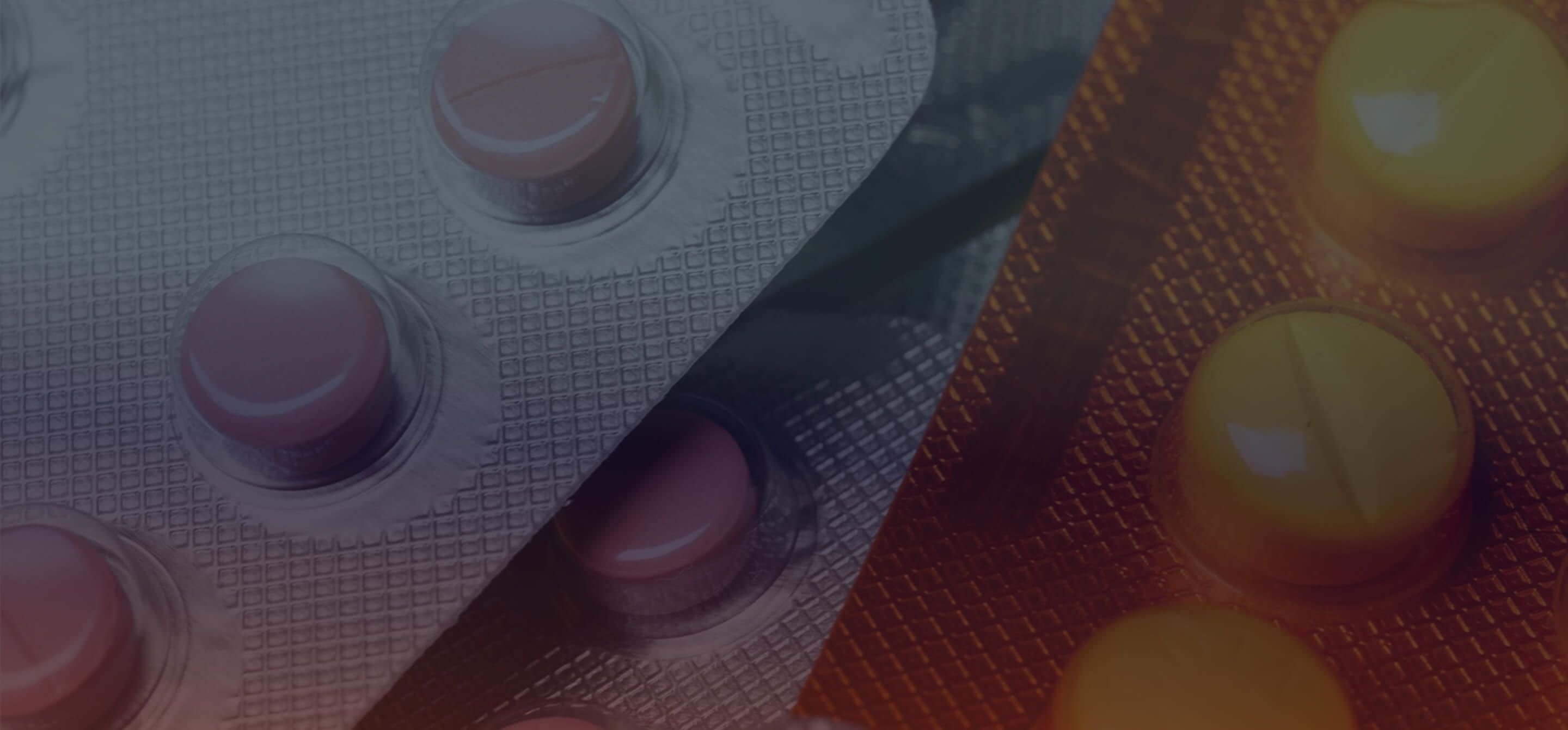 Pills in blister packs