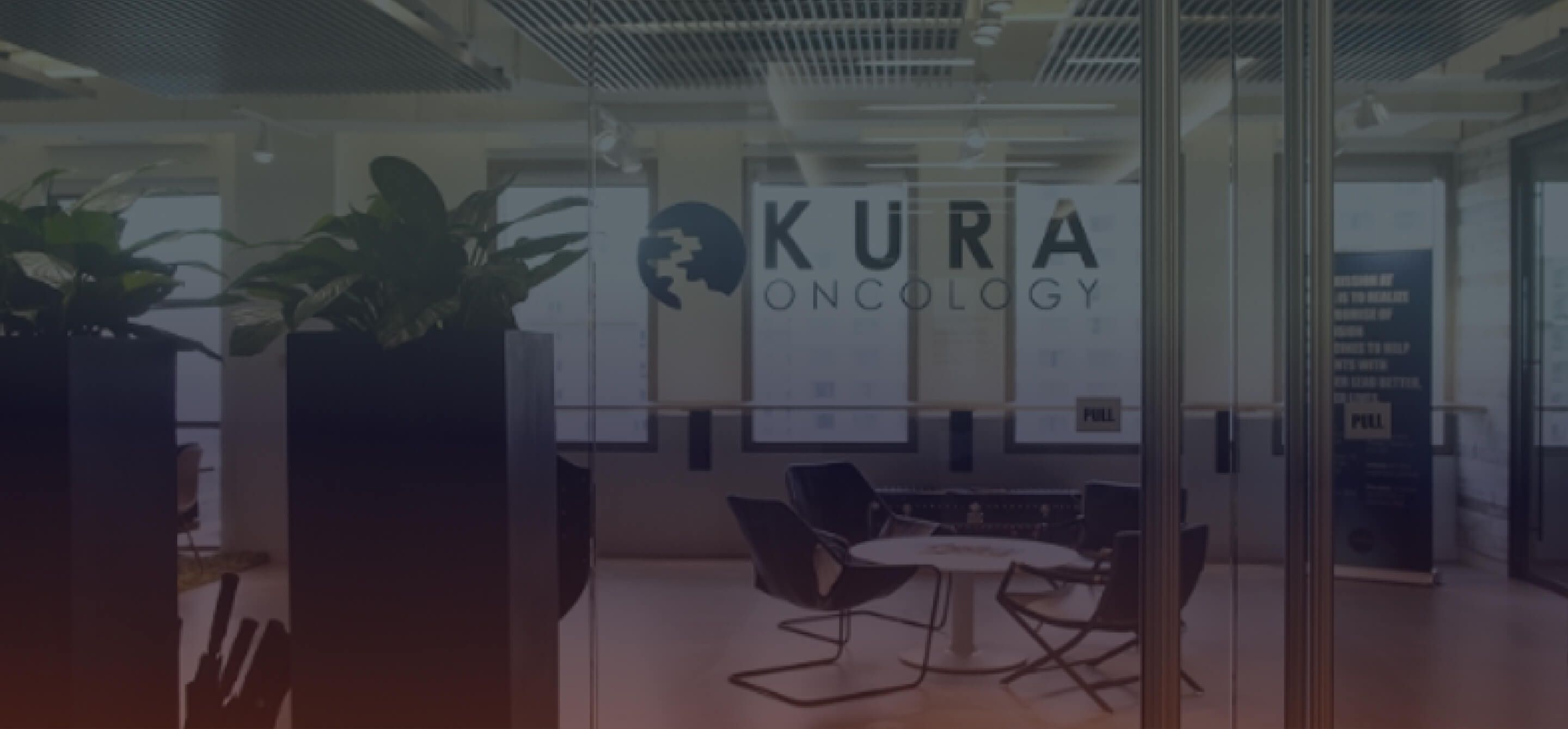 Exterior of the Kura Oncology offices